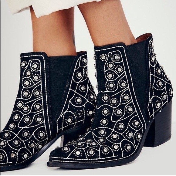 Jeffrey Campbell x Free People After Dark Booties - Picture 2 of 8